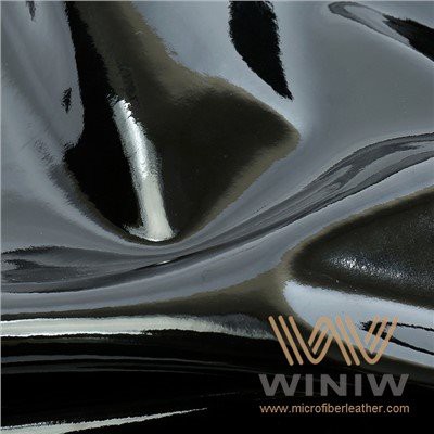 Лачена PU кожа за чанти