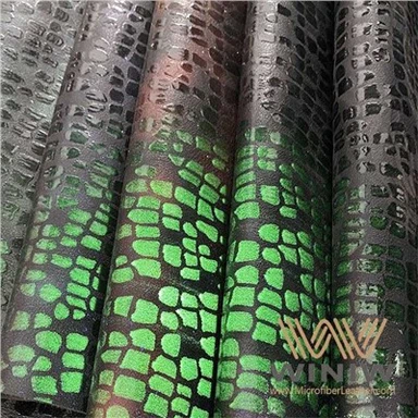 Обезцветяване на микрофибърна кожа Използване за обувки