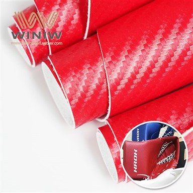 Въглеродни влакна Микрофибър PU кожен материал за хокейни ръкавици