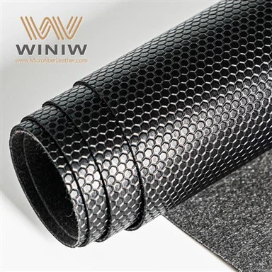 Мек на допир микрофибър Веган кожен материал Облекла Плат